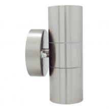 Opus Wall Up and Down Light Chrome Outdoor Garden Lights