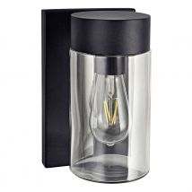 Opus Wall Lantern E27 Clear Chrome Screw Outdoor Garden Lights