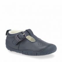 Baby Jack, Navy leather boys t-bar buckle pre-walkers