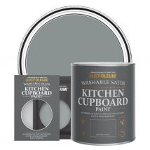 Rust-Oleum Kitchen Cupboard Paint, Satin Finish - SLATE - 10ml