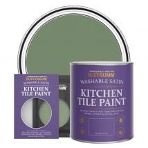 Rust-Oleum Kitchen Tile Paint, Satin Finish - ALL GREEN - 750ml