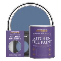 Rust-Oleum Kitchen Tile Paint, Satin Finish - BLUE RIVER - 10ml