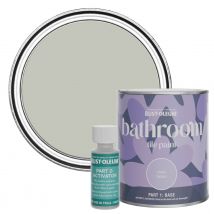 Rust-Oleum Bathroom Tile Paint, Matt Finish - Tyne Fog 750ml -