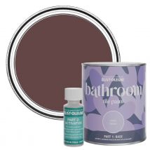 Rust-Oleum Bathroom Tile Paint, Matt Finish - Mulberry Street 750ml -