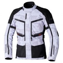 Rst Maverick Evo Ce Mens Textile Motorcycle Jacket Silver Camo