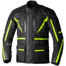 Rst Pro Series Paragon 7 Ce Mens Textile Motorcycle Jacket Black Yellow