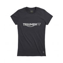 Triumph Ladies Melrose T-Shirt Black | Triumph Motorcycle Clothing