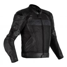 Rst Tractech Evo 4 Mesh Leather Motorcycle Jacket Black