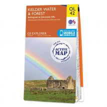 Ordnance Survey OS Map of Kielder Water & Forest: Explorer OL42