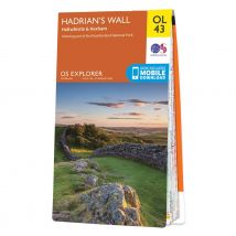 Ordnance Survey OS Map of Hadrian's Wall: Explorer OL43