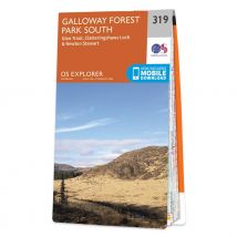 Ordnance Survey OS Map of Galloway Forest Park South: Explorer 319