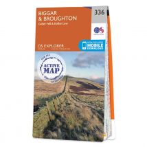 Ordnance Survey OS Map of Biggar & Broughton: Explorer 336