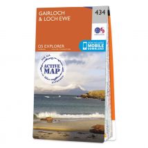 Ordnance Survey OS Map of Gairloch & Loch Ewe: Explorer 434