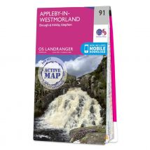 Ordnance Survey OS Map of Appleby-in-westmorland: Landranger 91