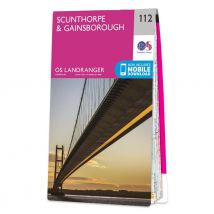 Ordnance Survey OS Map of Scunthorpe & Gainsborough: Landranger 112