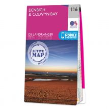 Ordnance Survey OS Map of Denbigh & Colwyn Bay: Landranger 116