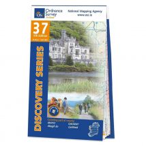 Ordnance Survey Ireland Map of County Mayo and Galway: OSI Discovery 37