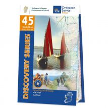 Ordnance Survey Ireland Map of County Galway: OSI Discovery 45