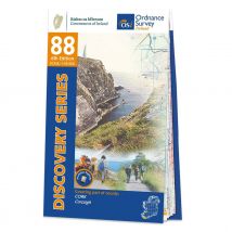Ordnance Survey Ireland Map of County Cork: OSI Discovery 88