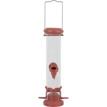 Mangeoire Pour Oiseaux Du Jardin Silo 42 cm Rouge Terracotta - Zolux