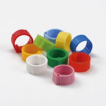 Bagues Plastique Pour Poule 16mm 100 Pièces - Fauna