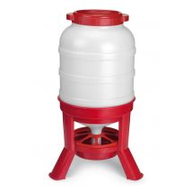 Mangeoire À Trémie Poule Plastique Avec Pieds 40l - Gaun