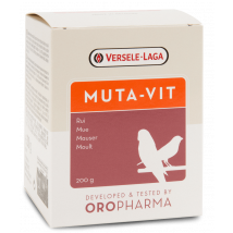 Complément Alimentaire Mue Oiseaux Oropharma Muta-vit 200g - Versele Laga
