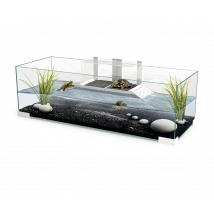 Aquarium Pour Tortue Tartarium 80 Blanc - Ciano