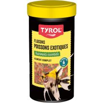 Aliment Pour Poissons Exotiques Flocons 250ml - Tyrol - Nourriture Poisson - Tyrol