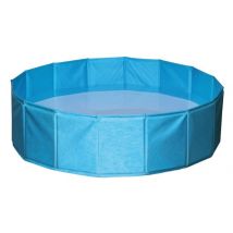 Piscine Chien 340l Diamètre 120cm Bleue - Kerbl