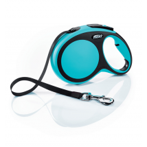 Laisse Flexi New Comfort Sangle L Bleu 8 Mètres - Flexi