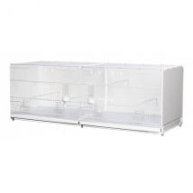 Cage D'élevage 120 cm Cortina Blanche Pour Oiseaux - 2GR