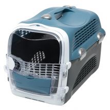 Cage De Transport Multifonctionnelle Cabrio Pour Chat Bleu Gris - - Catit