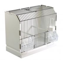 Cage Exposition Grille Noir Mangeoire Extérieure - Pour Oiseaux - 2GR