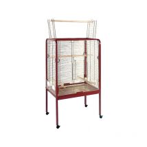 Cage Grillagée Perroquet Ines C-1 Toit Plat - Gaun - Pour Oiseaux - Gaun
