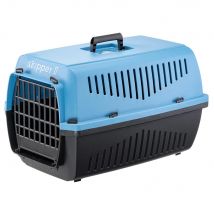 Caisse De Transport Plastique Recyclé Chat Et Petit Chien Skipper 2 Coloris Assortis - Ferplast