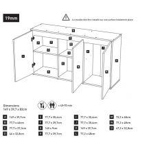 Meuble Pour Aquarium Splendid 150 - Aquatlantis