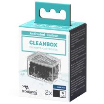 Recharge Pour Filtre D'aquarium Poisson Universel Cleanbox Charbon Actif S - Aquatlantis