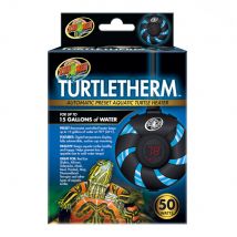 Chauffage tortue TurtleTherm 50W pour aqua-terrarium jusqu'à 56 litres - Zoomed