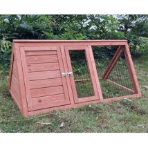Clapier Japonais Bois Pour Lapin Et Tortue - Pour Rongeur - Animal Valley