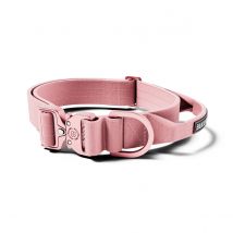 Collier Chien Avec Poignée Lighter Combat Collar 4cm Rose Taille L - Bullybillows - BullyBillows
