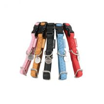 Collier Réglable Mac Leather 25mm - Rose - Pour Chien - Mac Leather