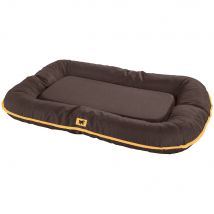 Coussin Chien En Tissu Déperlant Rembourré Oscar 100 Marron Taille L - Ferplast