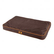 Coussin Chien En Tissu Déperlant Et Résistant Polo 110 Marron Taille L/XL - Ferplast