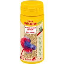 Aliment Pour Poissons Combattants Spécial Couleurs Granulés Bettagran Nature 50ml - Sera