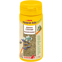 Aliment D'élevage Pour Poissons Granulés Vipagran Baby Nature 50ml - Sera