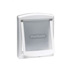 Porte Pour Animaux Staywell 2 Positions 'original' Taille Medium Blanc - Petsafe - Pour Chien - Euroteck