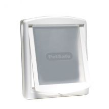 Porte Pour Animaux Staywell 2 Positions 'original' Taille Large Blanc - Petsafe - Pour Chien - Euroteck