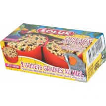 Godet Au Miel Pour Oiseaux Exotiques Par 2 - Zolux