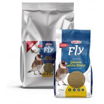 Granulés Extrudés Pour Oiseaux Granivores Fly Gemme White Blend 1,5kg - Raggio Di Sole - Raggio Di Sole
